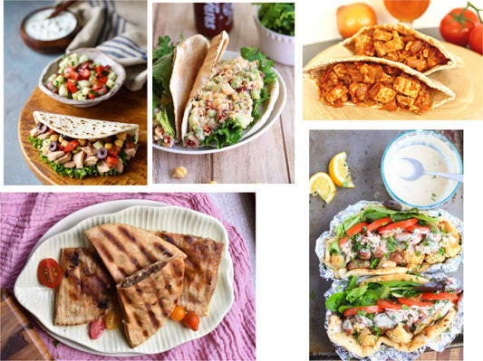 New Absolutely Delicious & Healthy Pita Recipes!