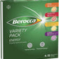Berocca Energy Variety 60 Effervescent Tablets (4 x 15 Variety Pack) Exclusive Pack