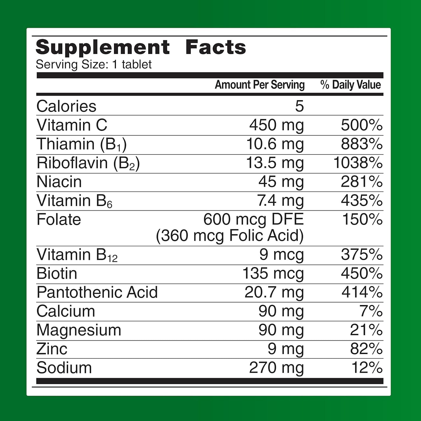 Berocca Performance Berry Flavor 45 Effervescent Tablets